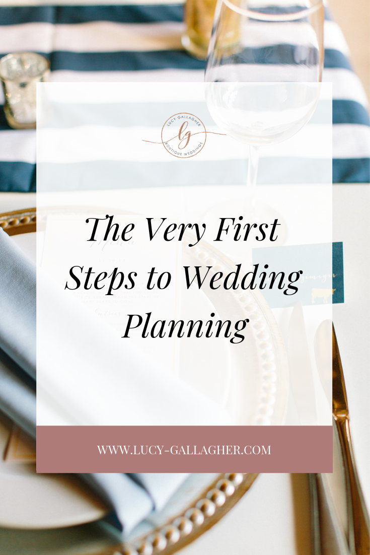 first steps to wedding planning