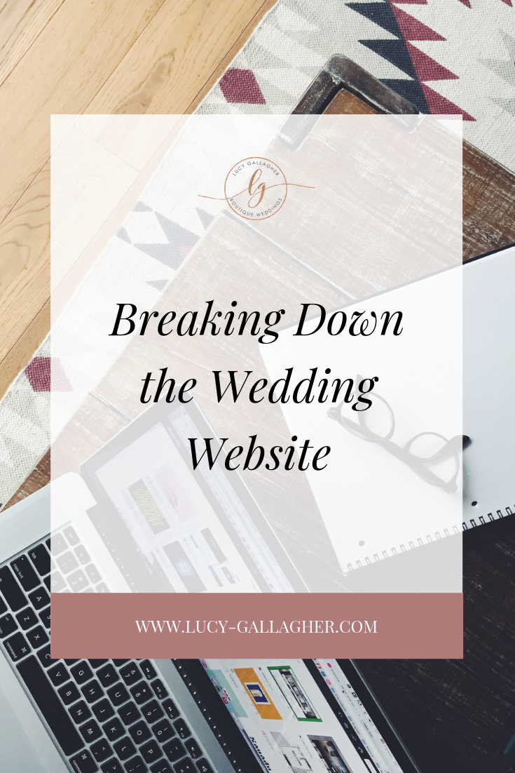 Breaking Down the Wedding Website